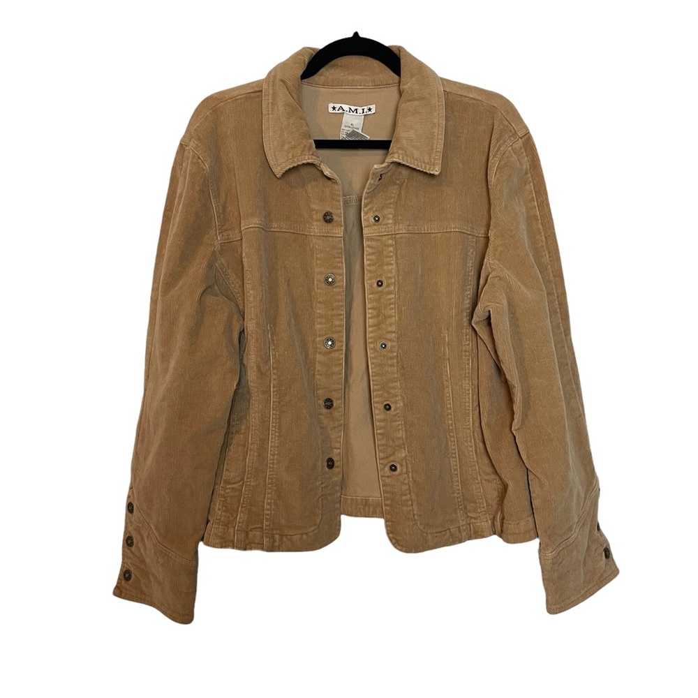 Women's Tan Corduroy Jacket